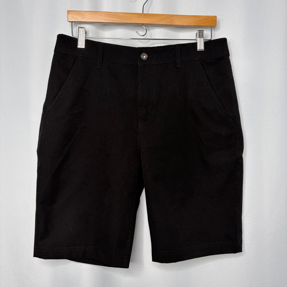 Gerry Mens Black Ripstop Performance Shorts Size 32 Hiking Golf Outdoor‎ 1386213